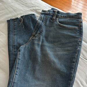 J. Crew Factory Women's Straight Jeans in Classic Blue